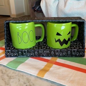 Rae Dunn Halloween mugs